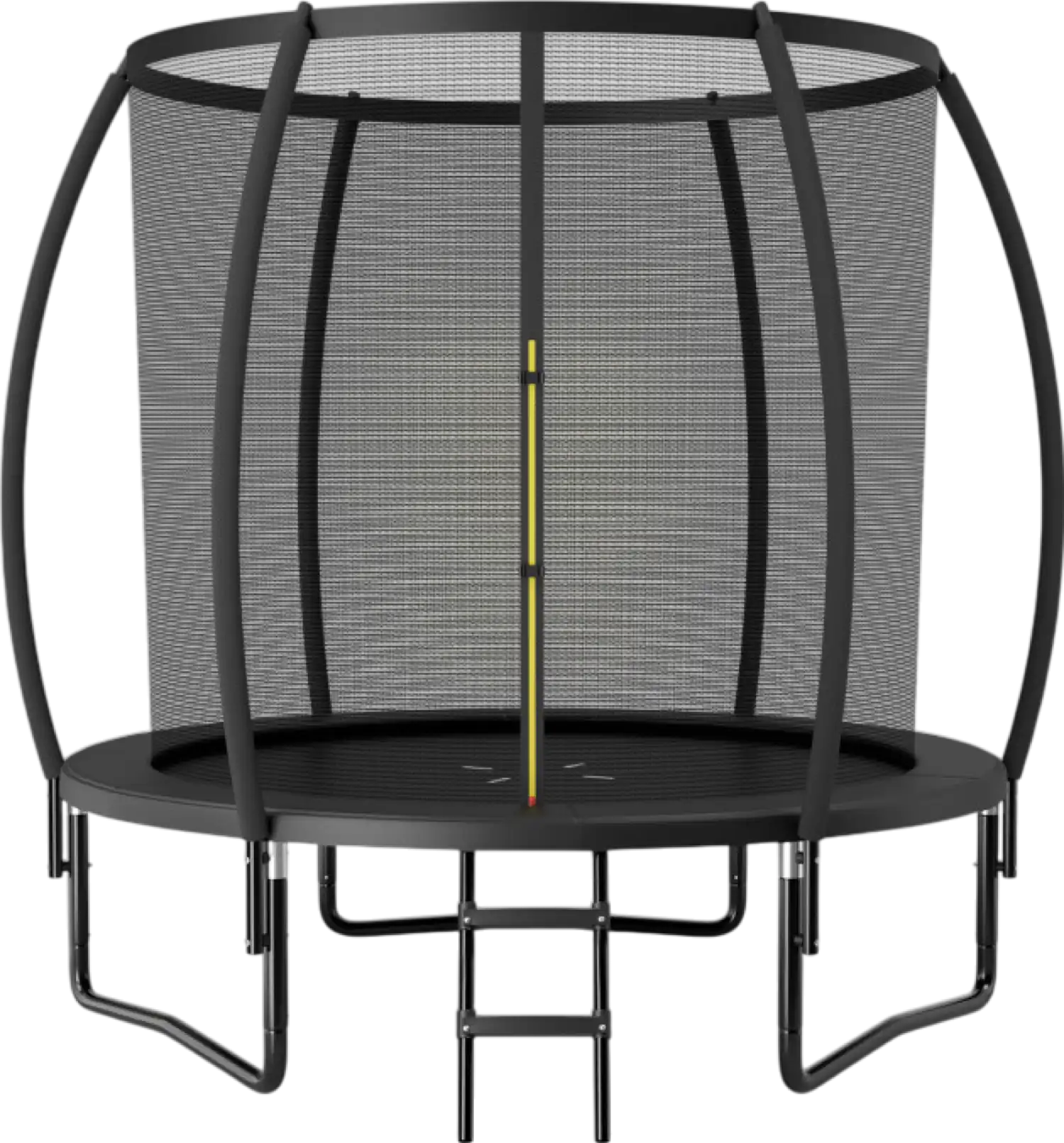 Costway Trampoline 10' ASTM Approved 400 Lbs Capacity with Enclosure Net and Ladder New