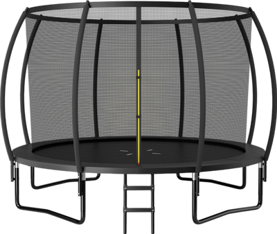 Costway Trampoline 12' ASTM Approved 400 Lbs Capacity with Enclosure Net and Ladder New