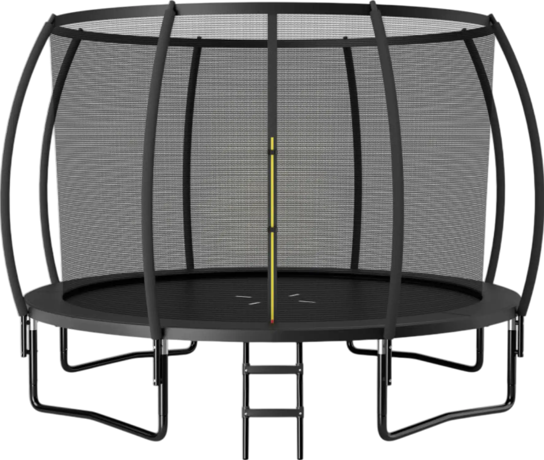 Costway Trampoline 12' ASTM Approved 400 Lbs Capacity with Enclosure Net and Ladder New