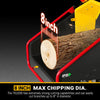 35hp 1000cc ZONSEN E-Start 8 inch Gas Powered Commerical Wood Chipper with Intelligent Hydraulic Feeding System ,  CROBA TX1000
