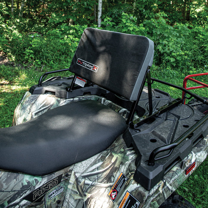 Universal Mount ATV Backrest installed on ATV