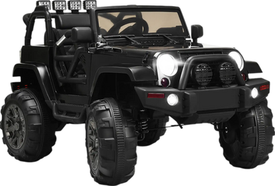 Costway Ride On Electric Truck 12V with Parental Remote Control LED Lights and Slow Start New
