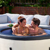 Wave Tahoe Eco Foam Hot Tub 4-Person Round Spa with Built-In Heater New