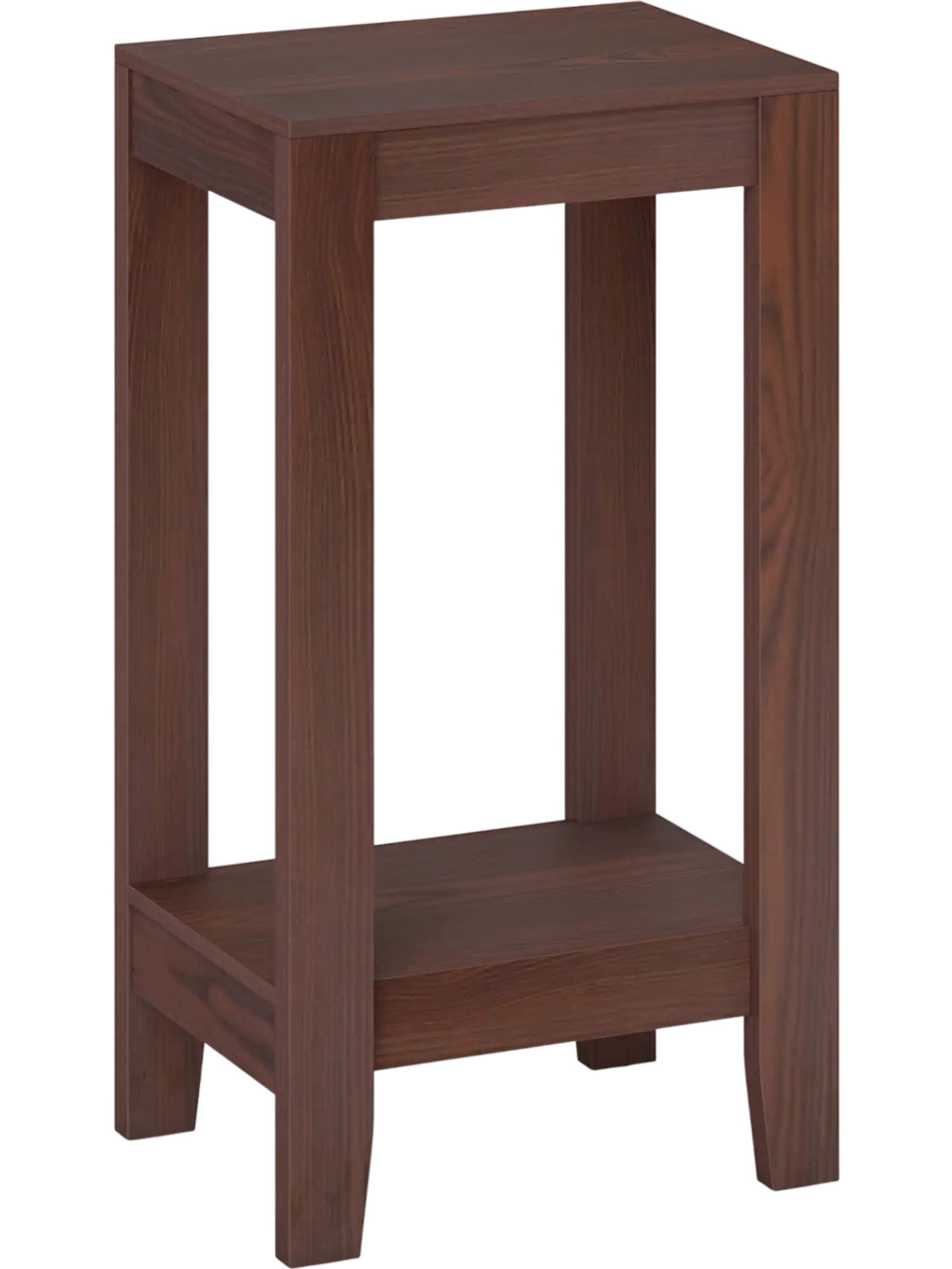 Costway 2-Tier Nightstand End Side Table Wooden Legs 27465918 New
