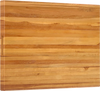 Teak Wood Cutting Board Extra Large 24 Inch Reversible Cutting Board with Handle