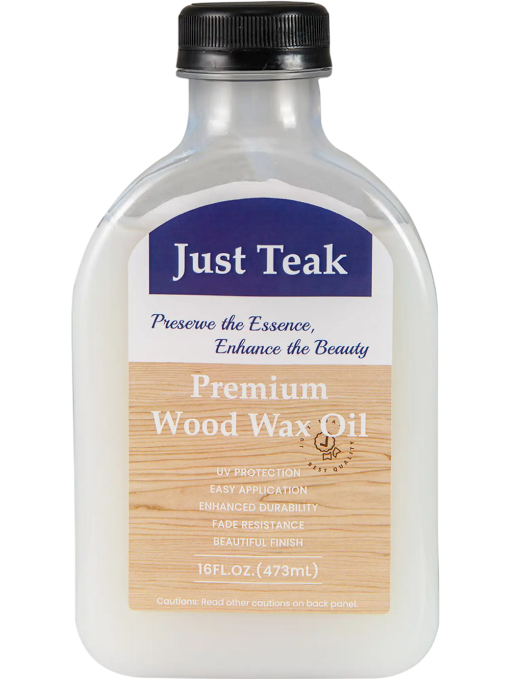 Wood Wax Oil for Outdoor and Indoor Furniture Teak Care Kit to Restore and Protect Wood