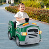 12V Toddler Fire Toy Car with Shovel and Wrench for Ages 37-95 Months-Green - Gallery View 1 of 10