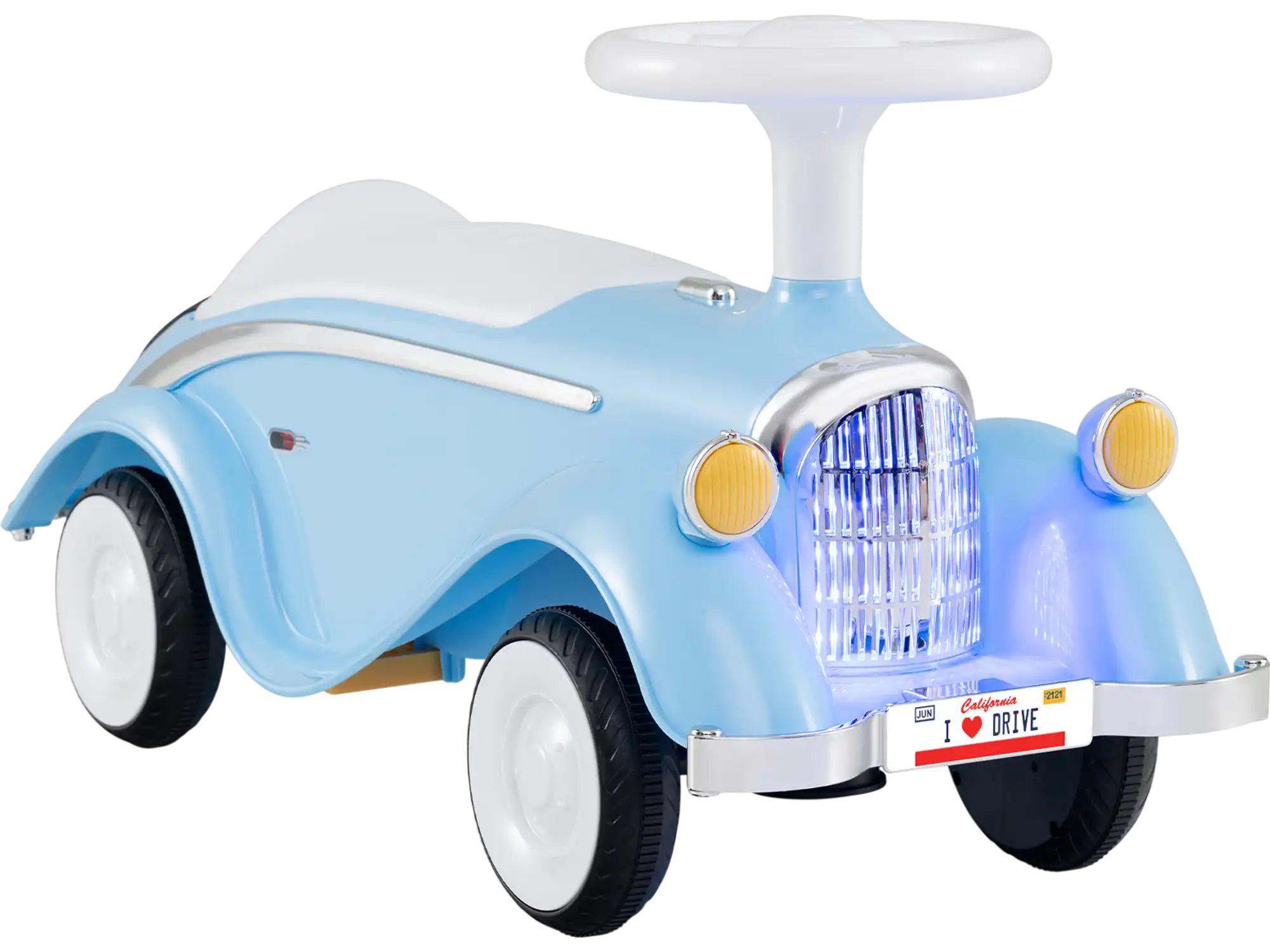 Costway Toddler Ride-On Sliding Car w/ Horn LED Headlight 89599339 New