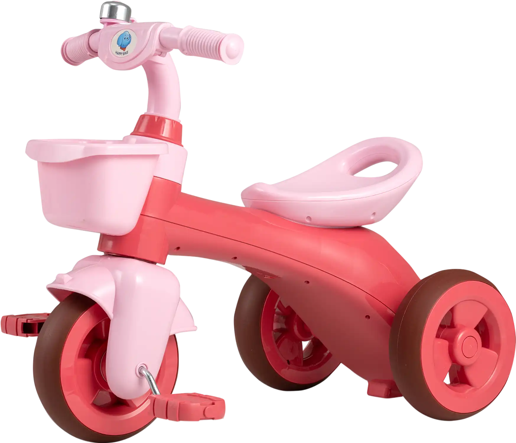 Costway Toddler Tricycle Limited Steering Front Basket Bell 98766140 New