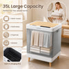 Towel warmer bucket with a 35L capacity, foldable design, and auto shut-off for safe and efficient towel warming.