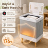Towel warmer bucket with a 600W heating system, foldable design, and auto shut-off for safe and efficient warming.