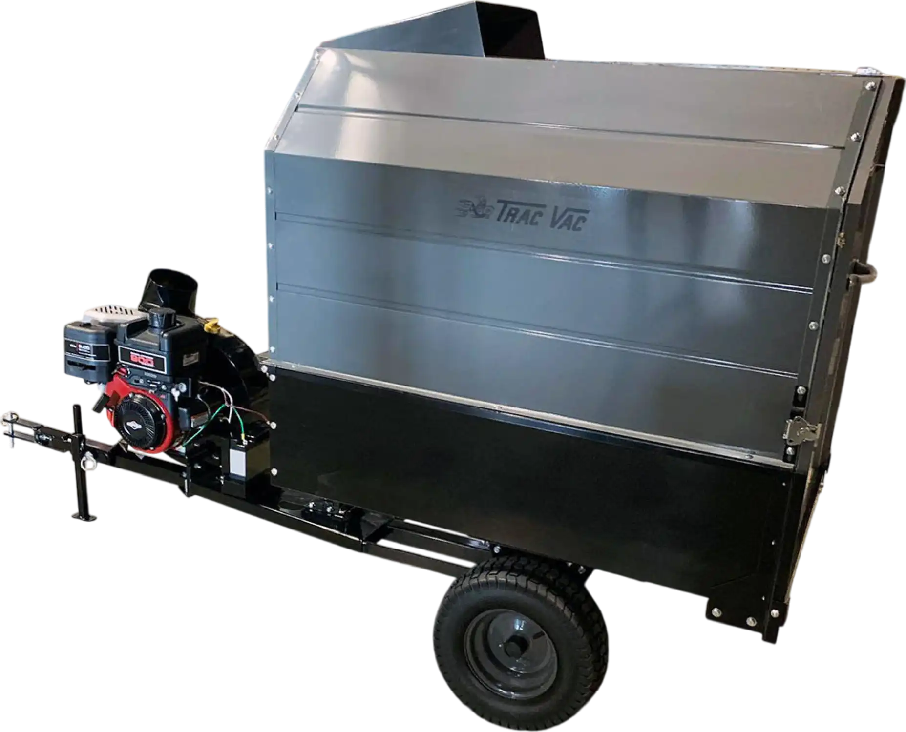 Trac Vac 580 Leaf Vacuum Pull Behind 25 Bushel Capacity New