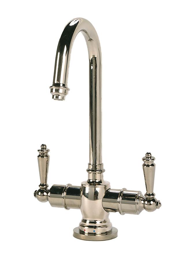 AquaNuTech Traditional C-Spout Hot & Cold Water Filtration Faucet New