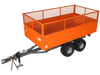 MechMaxx 2-Ton Capacity Heavy-Duty Dump Trailer,  DT4X8W