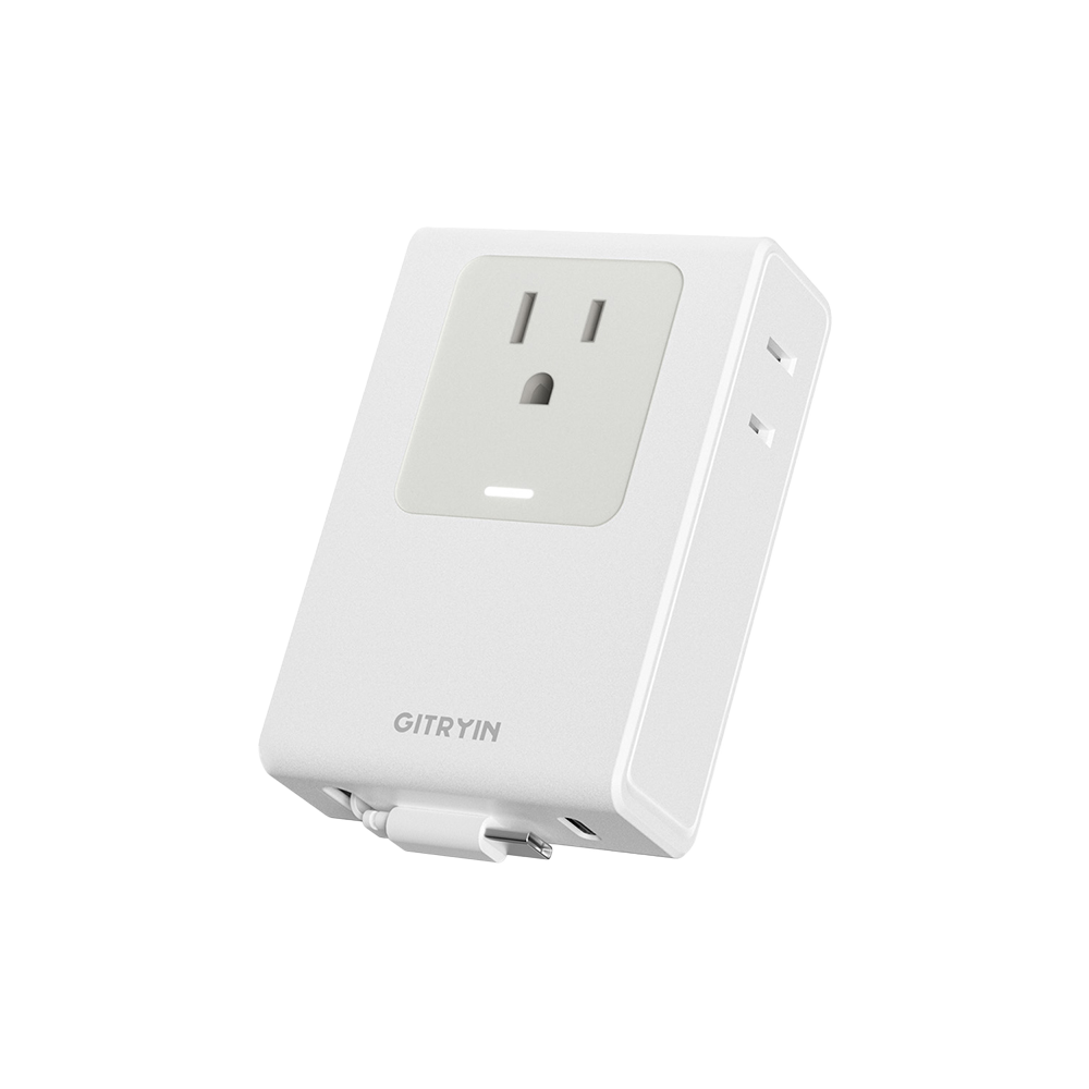 Giraffe Tools Retractable Travel Adapter 5-in-1 40W New