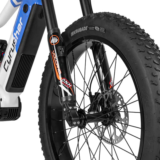 Cyrusher Trident Electric Bike Mid-Drive 28 MPH 75 Mile Range 1000W New