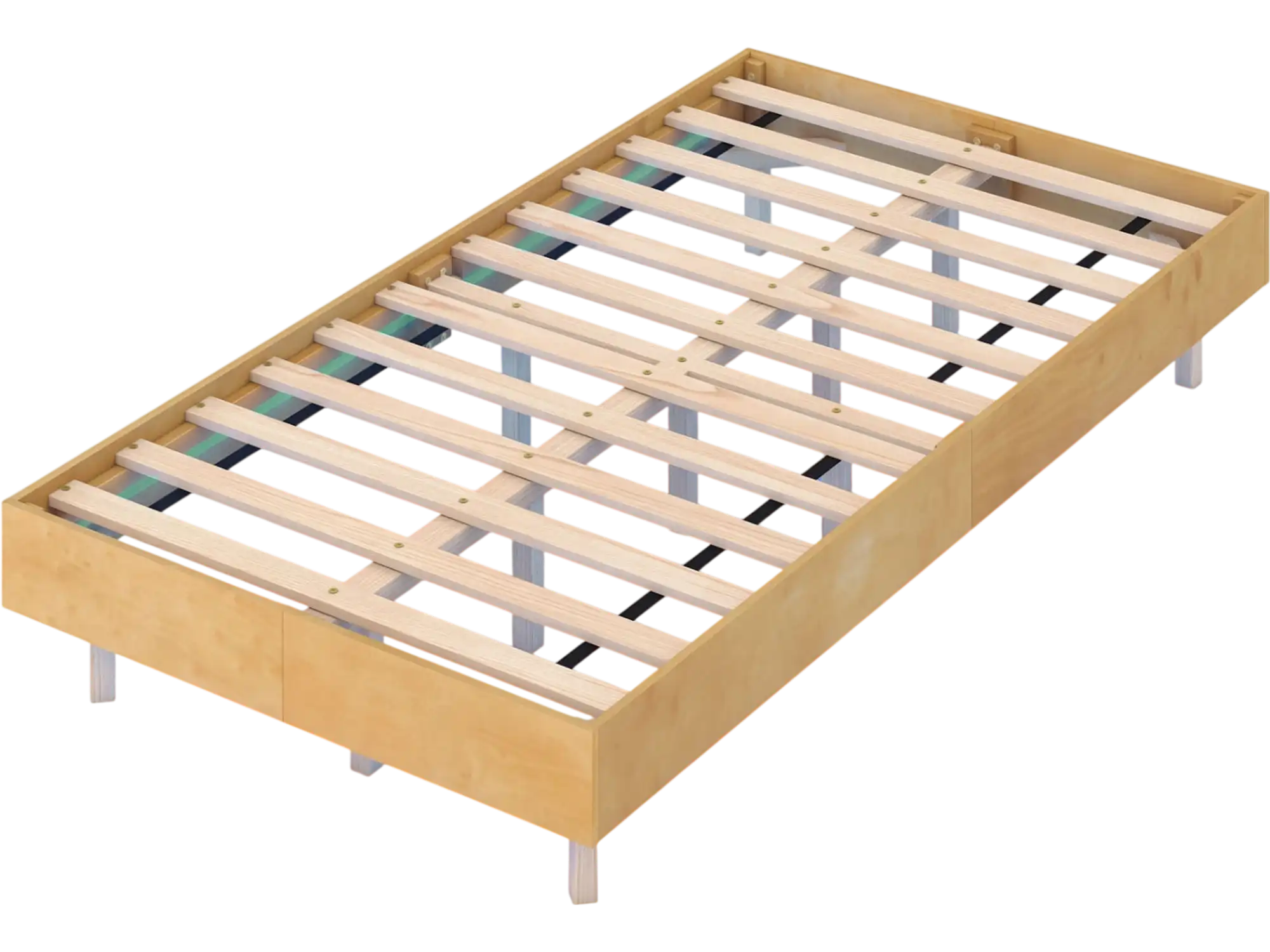 Costway Floating Bed Frame with LED Lights Twin/Full/Queen 43136736 New