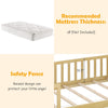 Twin house bed with safety fence and two storage drawers, designed for imaginative themed bedrooms.