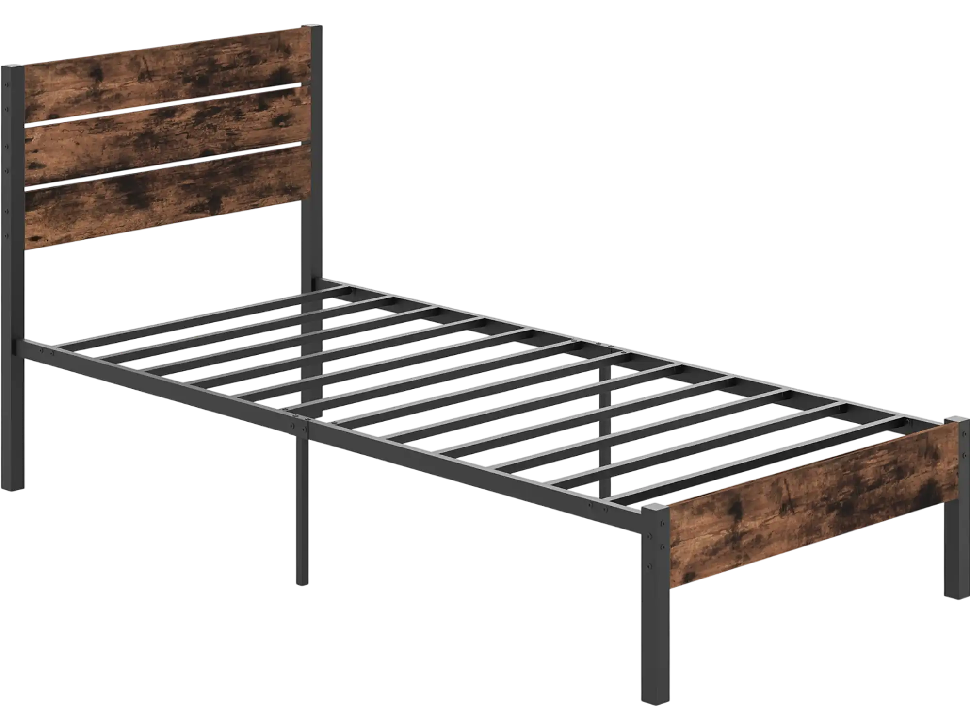 Costway Bed Frame High Headboard Mute Bar 132876945 New