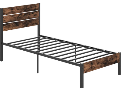 Costway Bed Frame High Headboard Mute Bar 132876945 New