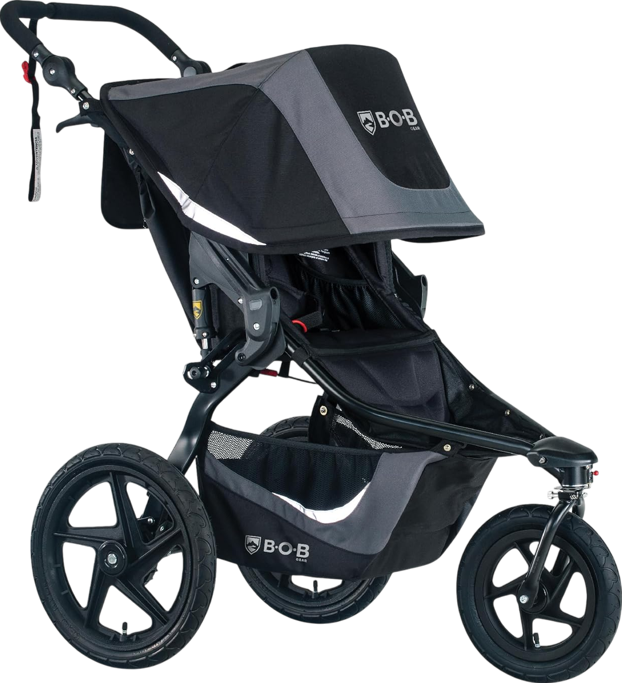 Bob Gear Revolution Flex 3.0 Jogging Stroller Single Seat All-Weather Graphite Black New