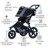 Bob Gear Revolution Flex 3.0 Jogging Stroller Single Seat All-Weather Graphite Black New