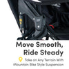 Bob Gear Revolution Flex 3.0 Jogging Stroller Single Seat All-Weather Graphite Black New