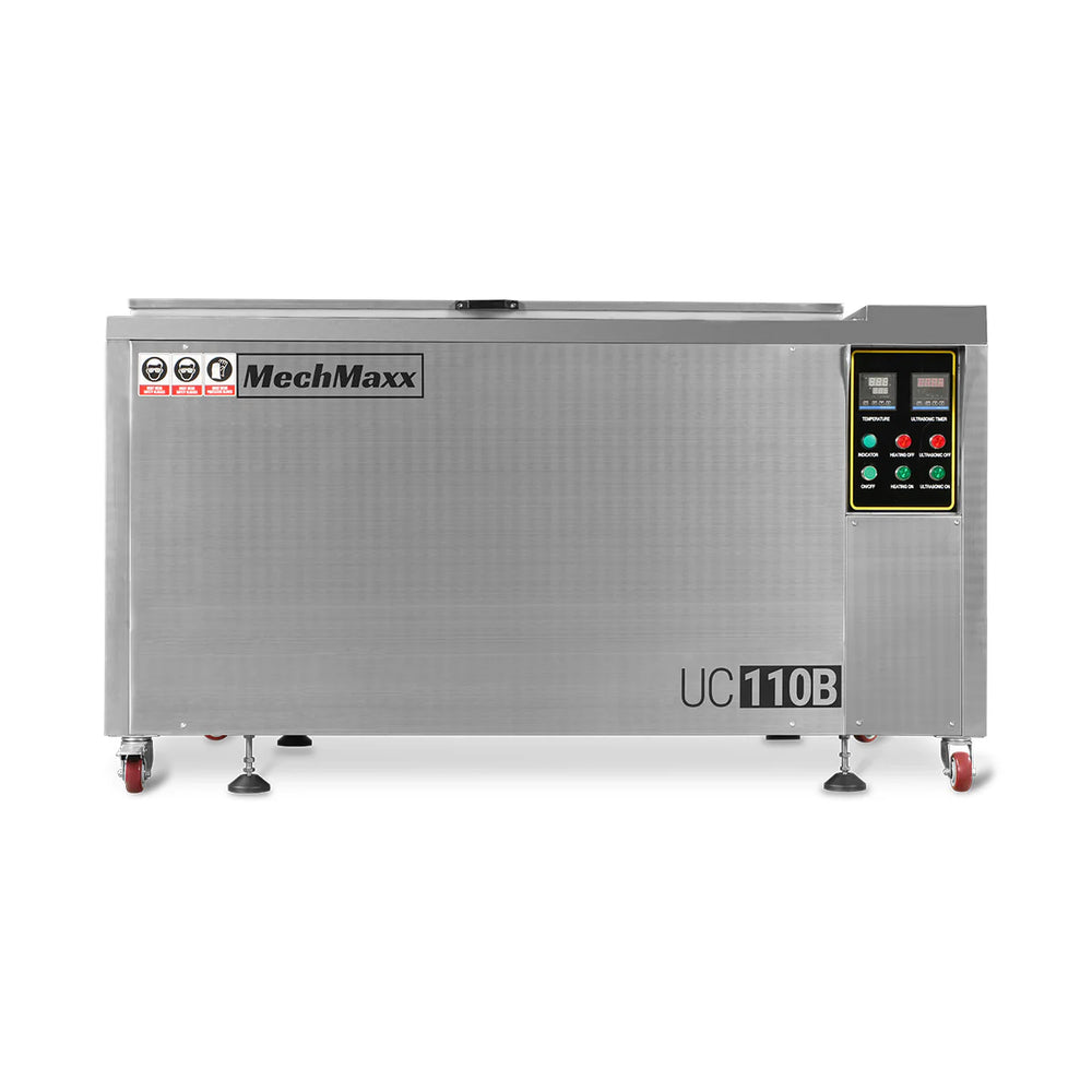 114 Gal / 432L Heavy Duty Industrial Ultrasonic Parts Washer, 28kHz 60 Transducers , SS304 Tank, 10kW Heater, 208–240V 3 Phase Power