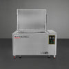 81 Gal / 308L Heavy Duty Industrial Ultrasonic Parts Washer, 28kHz 40 Transducers, Oil Skimmer, SS304 Tank, 10kW Heater, 208–240V 3 Phase Power