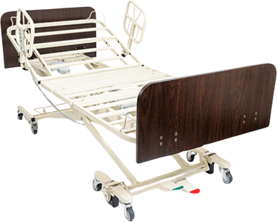 MedaCure Long Term Care Bed Versatile Ultra Low and High with Locking System ULB7/30-CLS New