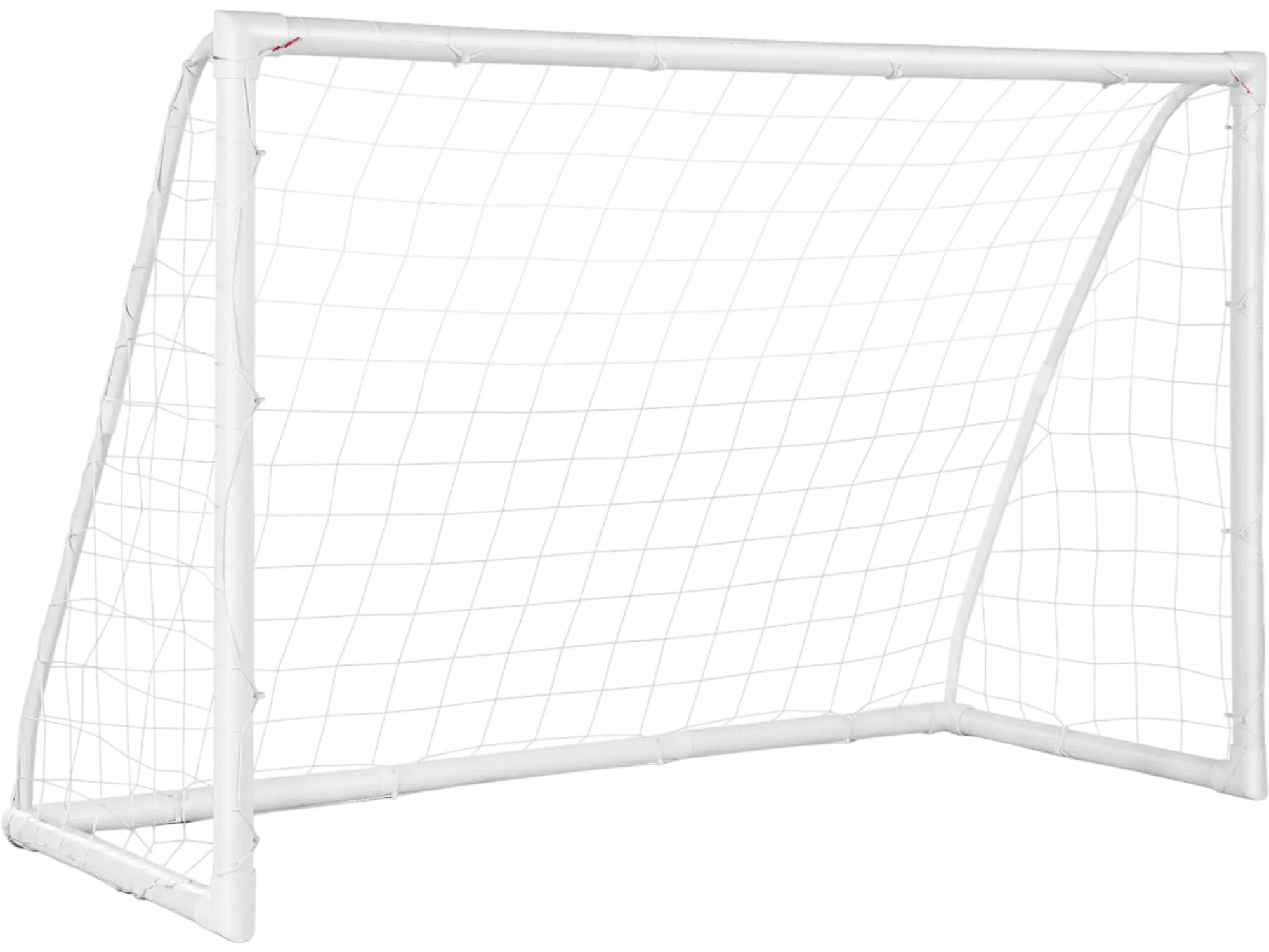 Costway 12' x 4' x 6' Soccer Goal UPVC Frame High-Strength Net 04526137 New