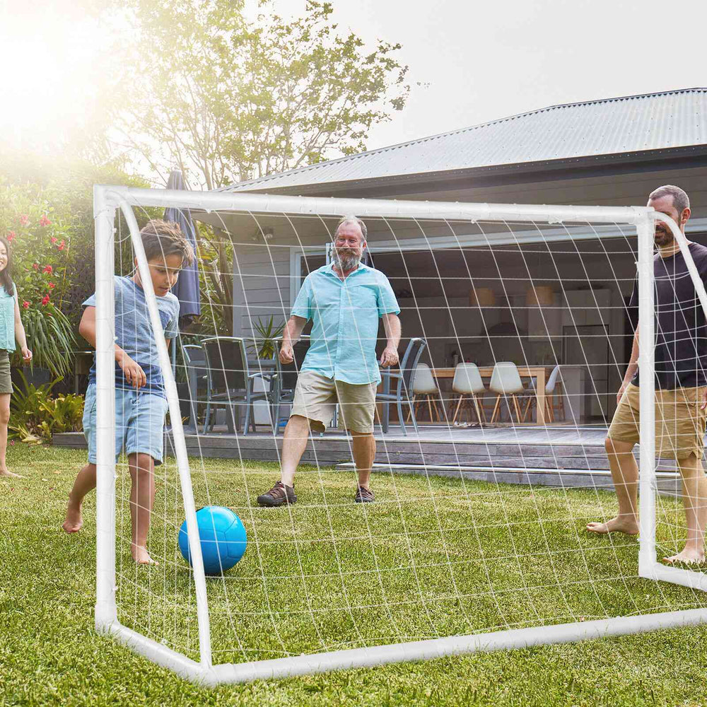 6 x 4 Feet Soccer Goal with Strong UPVC Frame - Gallery View 1 of 12