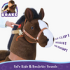 PonyCycle Ux521 Ride On Horse Chocolate Large New