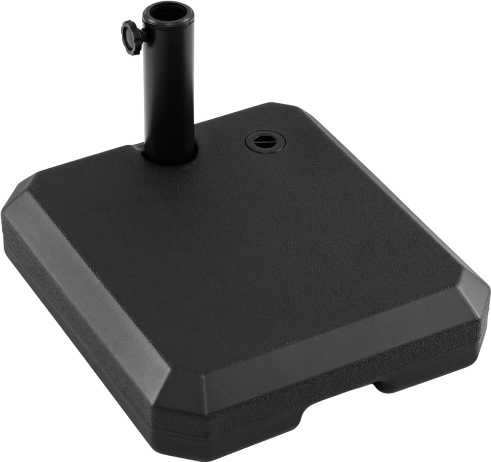 Costway Half Patio Umbrella Base Water & Sand Fillable 48.5 lbs 52840048 New