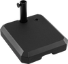 Umbrella Base for Half Patio Umbrellas 48.5 lbs Water & Sand Fillable Umbrella Stand