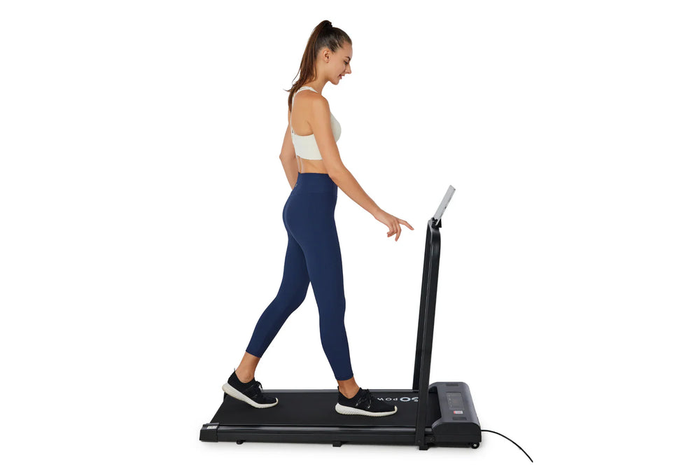 GoPowerBike WP1 GoFit Walking Pad 2-in-1 Treadmill 6 MPH Max Speed New