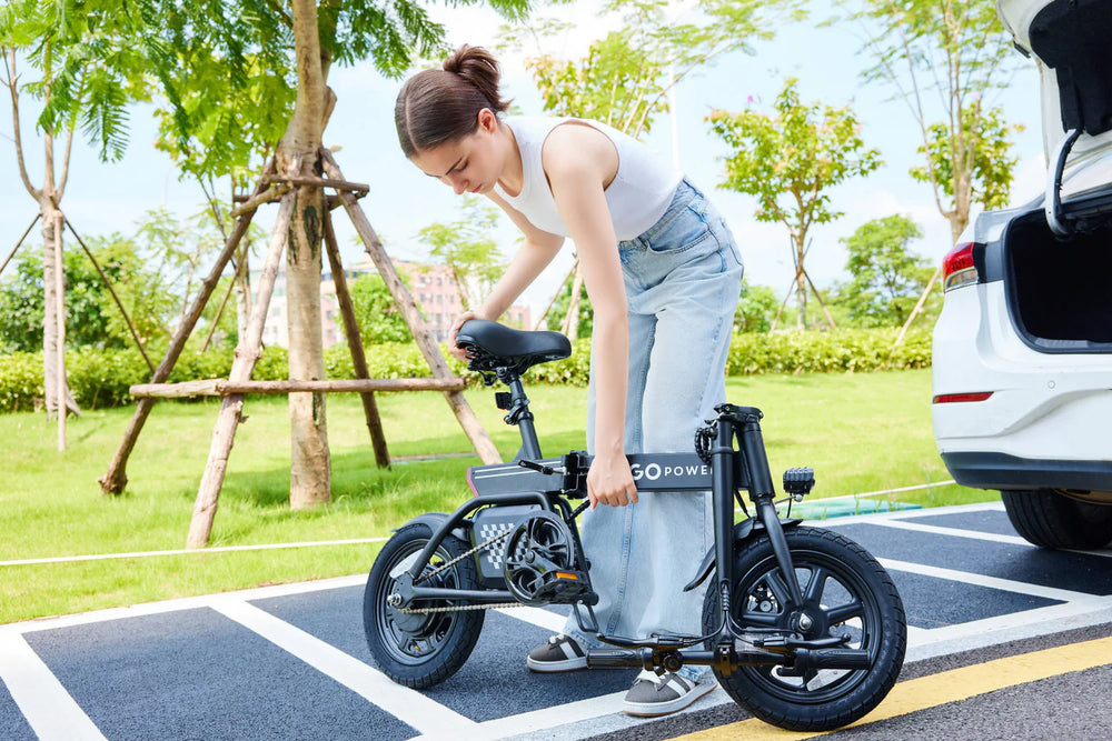 GoPowerBike GoLite Electric Bike 250W 30 Mile Range 16 MPH BD11 Open Box RFB