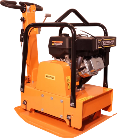 Kushlan KPRC160 Plate Compactor Reversible 3,500 lbs Compaction 9 HP Loncin G300FA Engine New