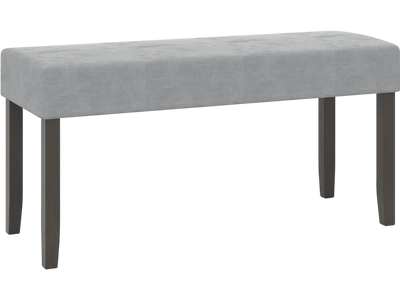 Costway Upholstered Entryway Bench Padded Seat Shoe Cabinet 94761547 New