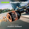 isinwheel V10 Electric Skateboard 1500W Dual Motors 583.2Wh 43.2V Battery 28 Mile Range 32 MPH New