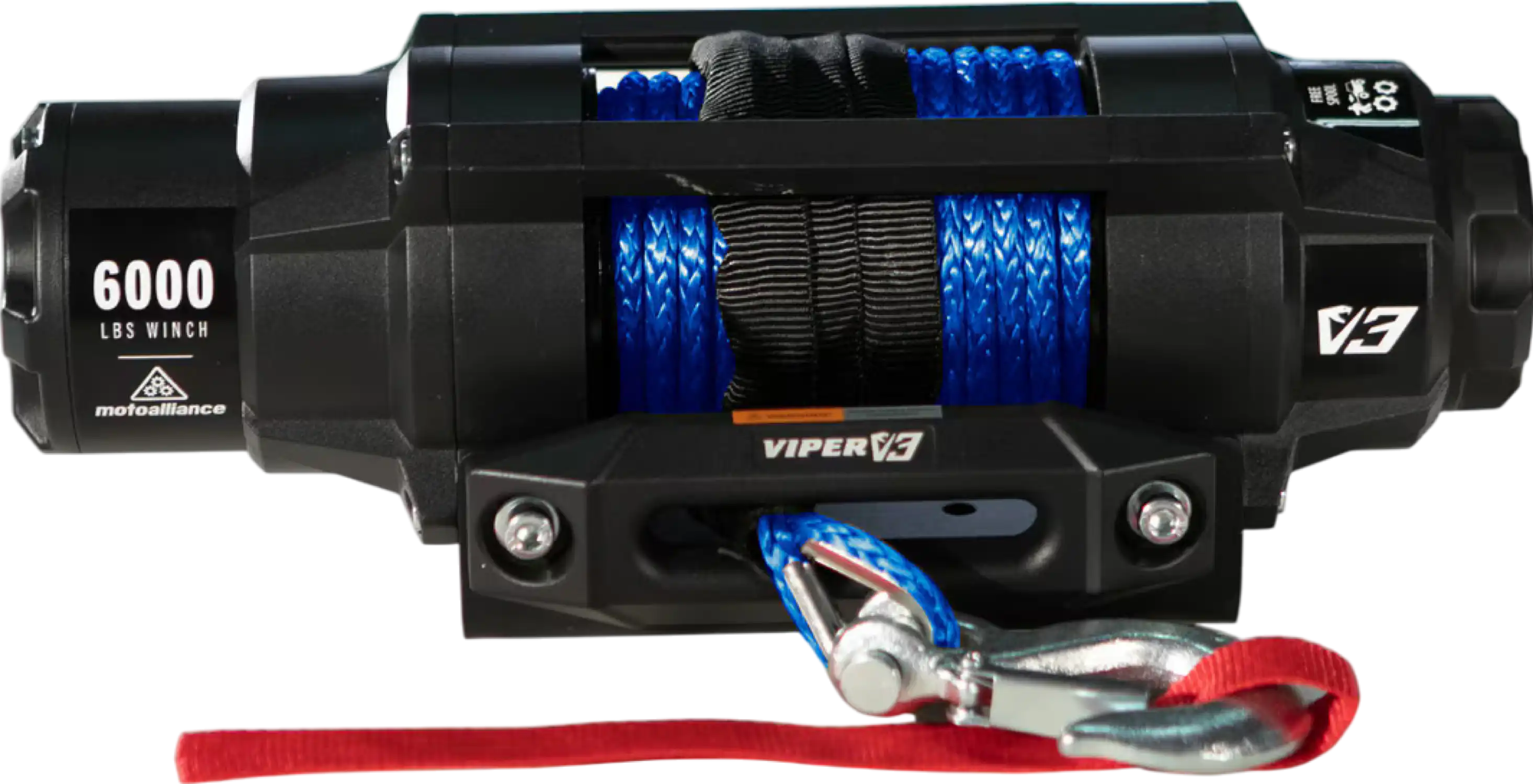 MotoAlliance Viper UTV Winch V3 Wide Spool 6000lbs New
