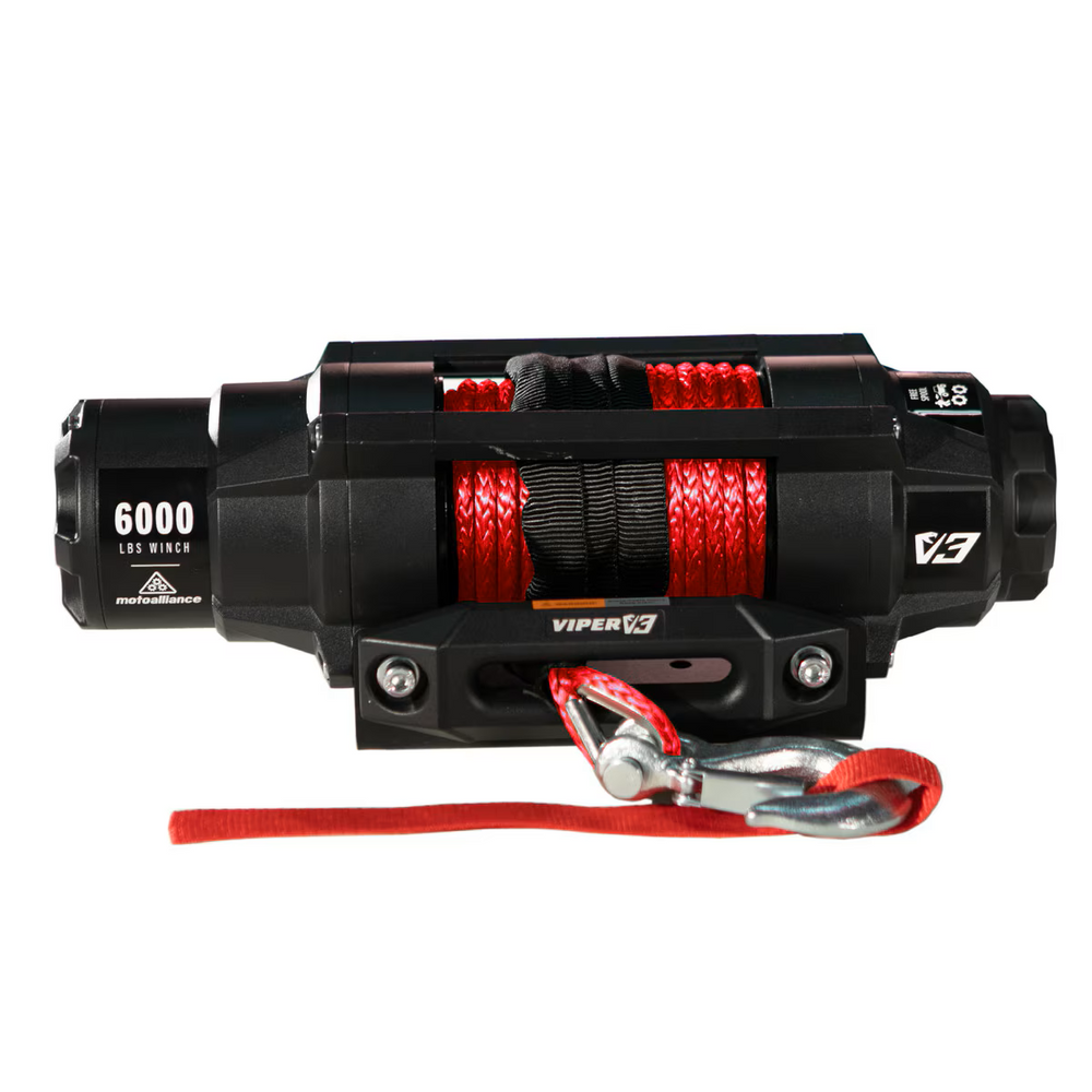 MotoAlliance Viper UTV Winch V3 Wide Spool 6000lbs New – MotoAlliance Viper UTV Winch V3 Wide Spool 6000lbs New –