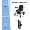 Vocic V62 Folding Electric Wheelchair Airline-Approved 12.5-Mile Range 24V 3.7 MPH New