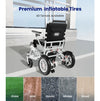 Vocic V62 Folding Electric Wheelchair Airline-Approved 12.5-Mile Range 24V 3.7 MPH New