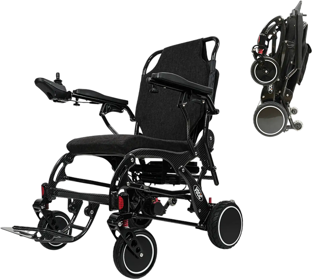VOCIC V81 Ultra-Light Carbon Fiber Power Wheelchair
