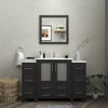 Vanity Art Brescia 54" Bathroom Vanity Single Sink Combo Set with Ceramic Top and Mirror VA3030 New