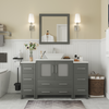 Vanity Art Ravenna 54" Bathroom Vanity Single Sink Combo Set with Marble Top and Mirror VA3130 New