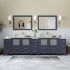 Vanity Art Ravenna 108" Bathroom Vanity Double Sink Combo Set with Marble Top and Mirror VA3136 New