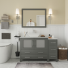 Vanity Art Ravenna 48" Bathroom Vanity Single Sink Combo Set with Marble Top and Mirror VA3136 New