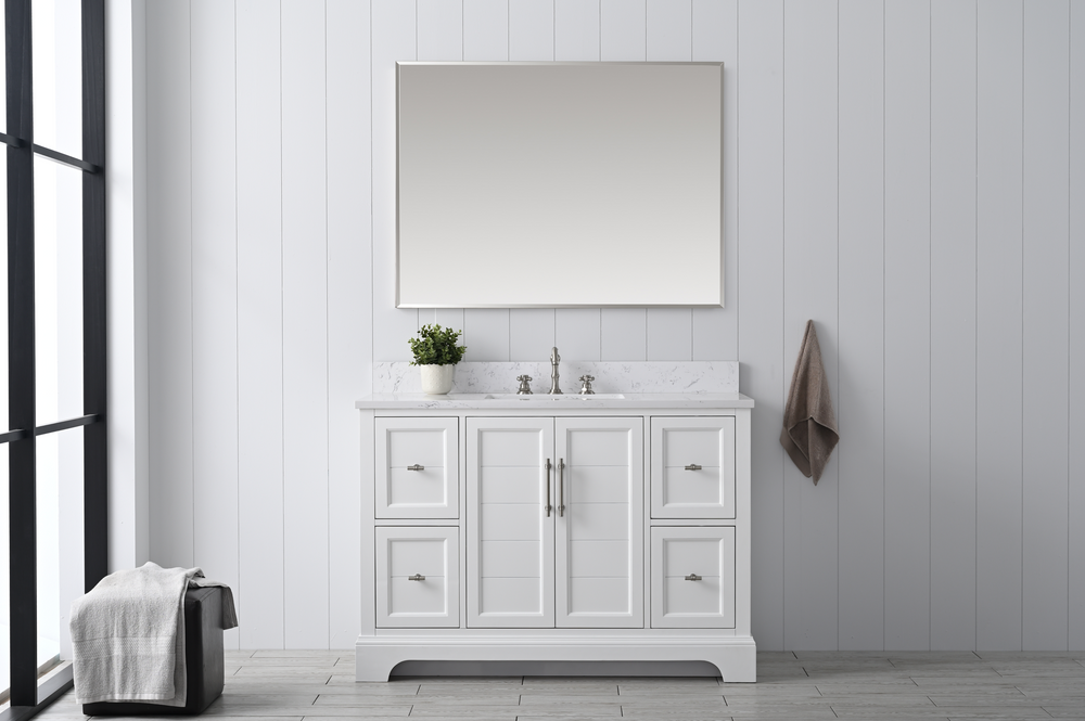 Vanity Art Vannes Chambery 48" Bathroom Vanity Single Sink with Ceramic Sink VA5048 New